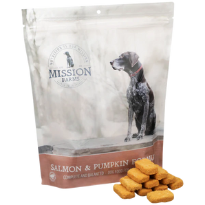 Mission Farms Freeze-Dried Raw Wild-Caught Salmon & Pumpkin Complete & Balanced Formula For Dogs