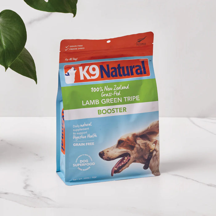 K9 Natural Freeze Dried 100% New Zealand Grass-Fed Lamb Tripe Booster Feast For Dogs