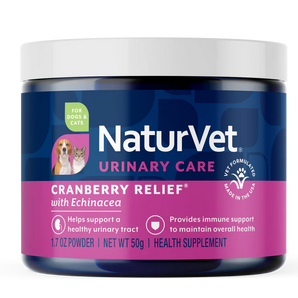 20% OFF: NaturVet Cranberry Relief Plus Echinacea Powder For Dogs
