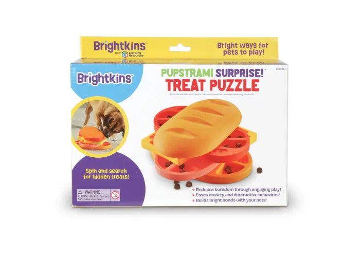 Brightkins Surprise! Treat Puzzle Dog Toy