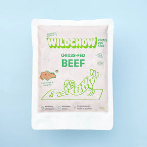 WildChow Cooked Grass-Fed Beef Dog Food