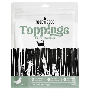 30% OFF: Food For The Good Freeze-Dried Duck Toppings For Dogs & Cats