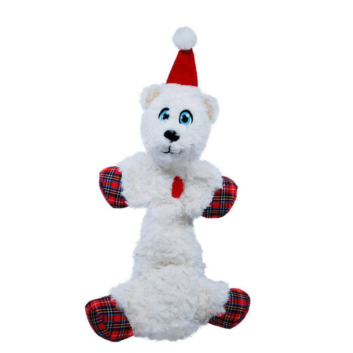 [CHRISTMAS🎄🎅 ] 20% OFF: Kong Low Stuff Flopzie Polar Bear Dog Toy