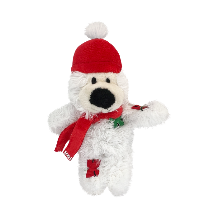 [CHRISTMAS🎄🎅 ] 20% OFF: Kong Holiday Softies Bear Cat Toy (Assorted Colour)