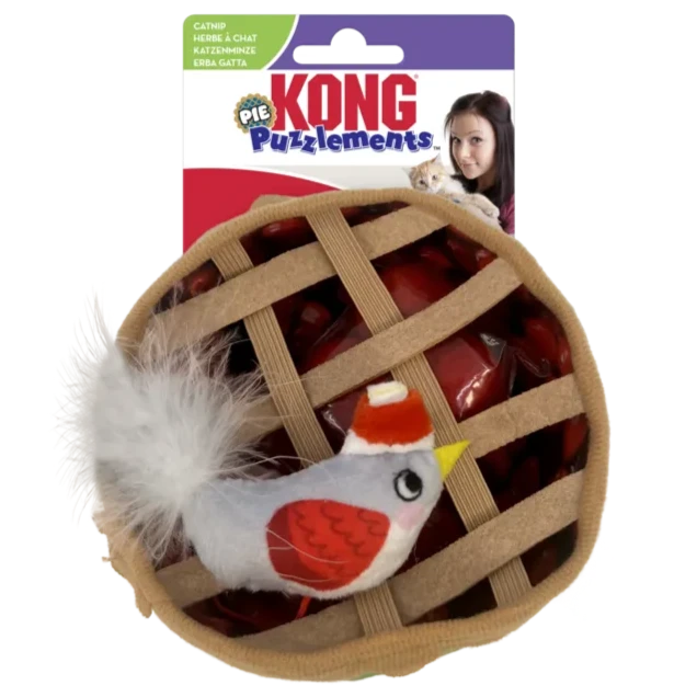 [CHRISTMAS🎄🎅 ] 20% OFF: Kong Holiday Puzzlements Pie Cat Toy