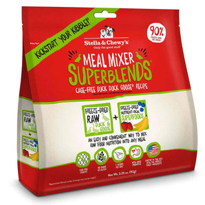 Stella & Chewy’s Freeze-Dried Duck Duck Goose SuperBlends Meal Mixers for Dogs