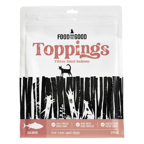 30% OFF: Food For The Good Freeze-Dried Salmon Toppings For Dogs & Cats