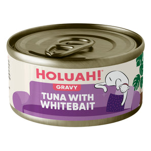 25% OFF: Holuah! Grain-Free Gravy Tuna With Whitebait Wet Cat Food