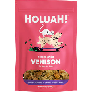 30% OFF: Holuah! Freeze-Dried Venison Treats For Dogs & Cats