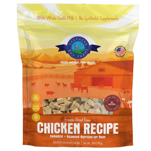 Shepherd Boy Farms Freeze-Dried Raw Chicken Recipe For Dogs