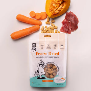 Frez Freeze-Dried Guts Health Beef & Pumpkin Carrot Treats For Dogs