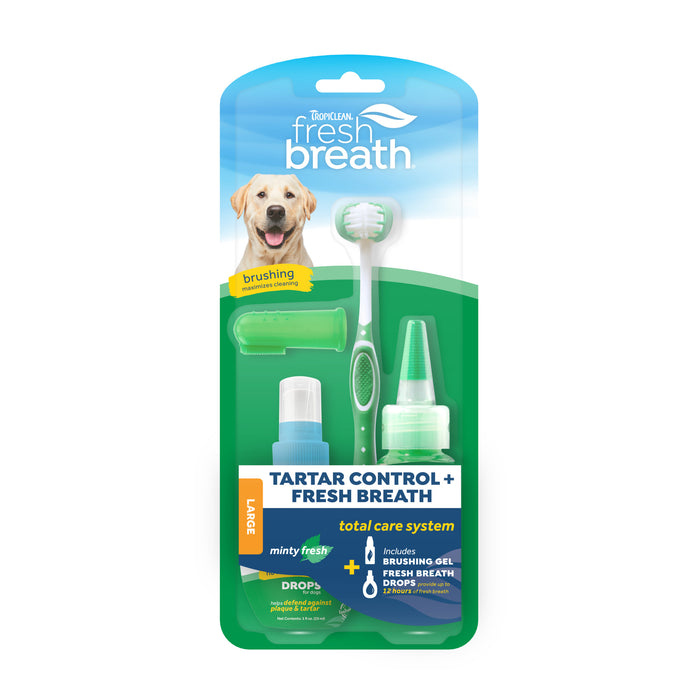 20% OFF: TropiClean Fresh Breath Oral Care Kit For Dogs