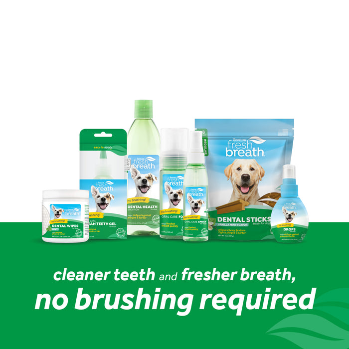 20% OFF: TropiClean Fresh Breath Dental Wipes For Dogs