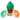 FuzzYard Halloween Swamp Water Frappe & Donuts Dog Toy (3 Pieces Set)