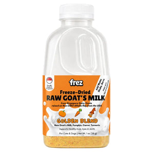 Frez Freeze-Dried Raw Golden Blend Goat Milk For Dogs & Cats