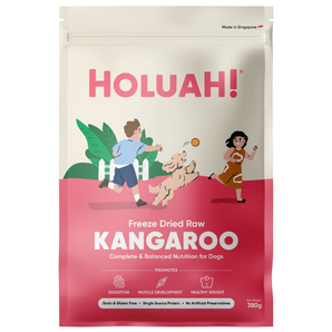 20% OFF: Holuah! Freeze-Dried Raw Kangaroo Food For Dogs