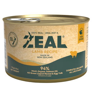 25% OFF: Zeal Grain-Free NZ Lamb Recipe Wet Food For Dogs
