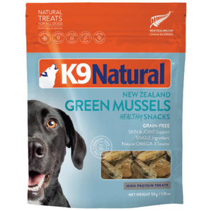 K9 Natural Freeze-Dried New Zealand Green Mussels Healthy Snack For Dogs