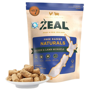 35% OFF: Zeal Free Range Naturals Freeze-Dried Chicken & Lamb Morsels For Dogs & Cats