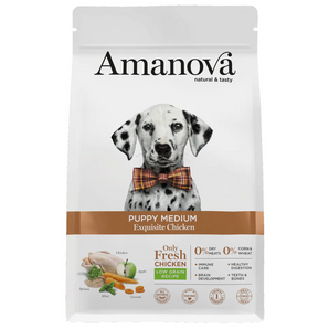 30% OFF: Amanova Exquisite Chicken Recipe Medium Puppy Dry Dog Food