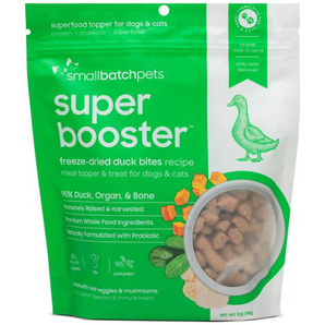 10% OFF: Small Batch Freeze-Dried Super Booster Duck Bites For Dogs & Cats
