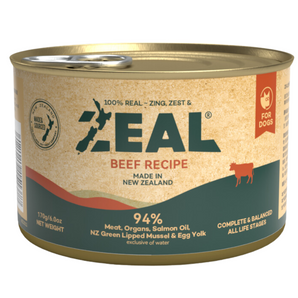 25% OFF: Zeal Grain-Free NZ Beef Recipe Wet Food For Dogs