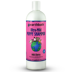 20% OFF: Earthbath Ultra-Mild Puppy - Wild Cherry Shampoo For Dogs
