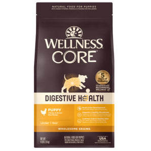 15-20% OFF: Wellness CORE Digestive Health Chicken & Brown Rice Recipe Puppy Dry Dog Food