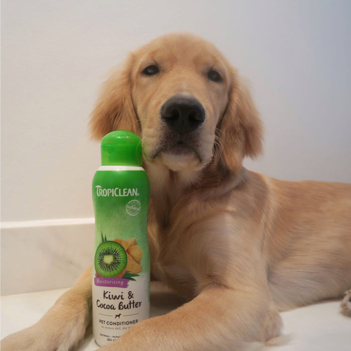 20% OFF: TropiClean Kiwi & Cocoa Butter Moisturizing Conditioner For Dogs & Cats