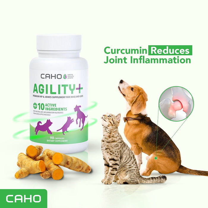 10% OFF: CAHO Agility+ Premium Hip & Joint Supplement For Dogs & Cats