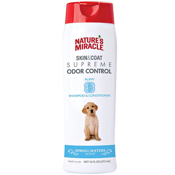 20% OFF: Nature's Miracle Skin & Coat Supreme Odor Control Shampoo & Conditioner For Puppies