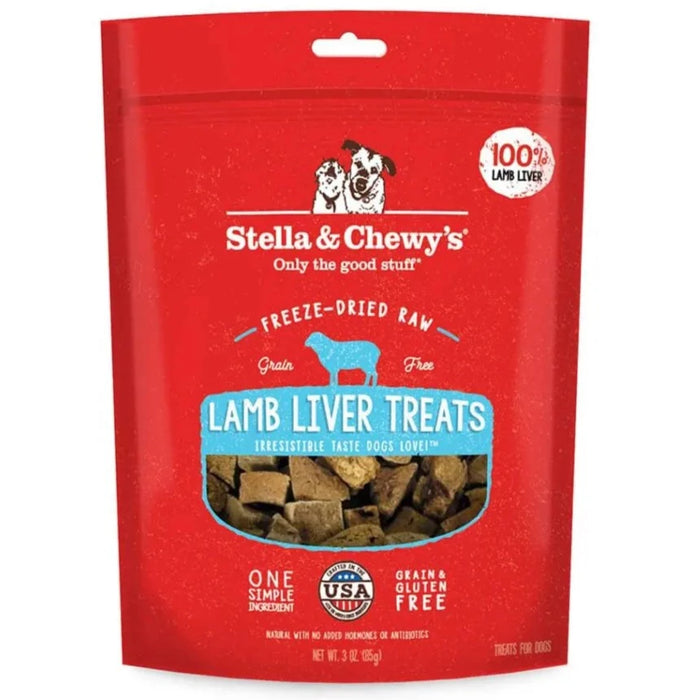 Stella & Chewy's Freeze Dried Raw Lamb Liver Dog Treats