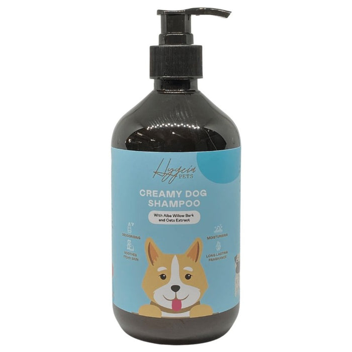 Hygeia Pets Creamy Alba Willow Bark & Oats Extract Dog Shampoo