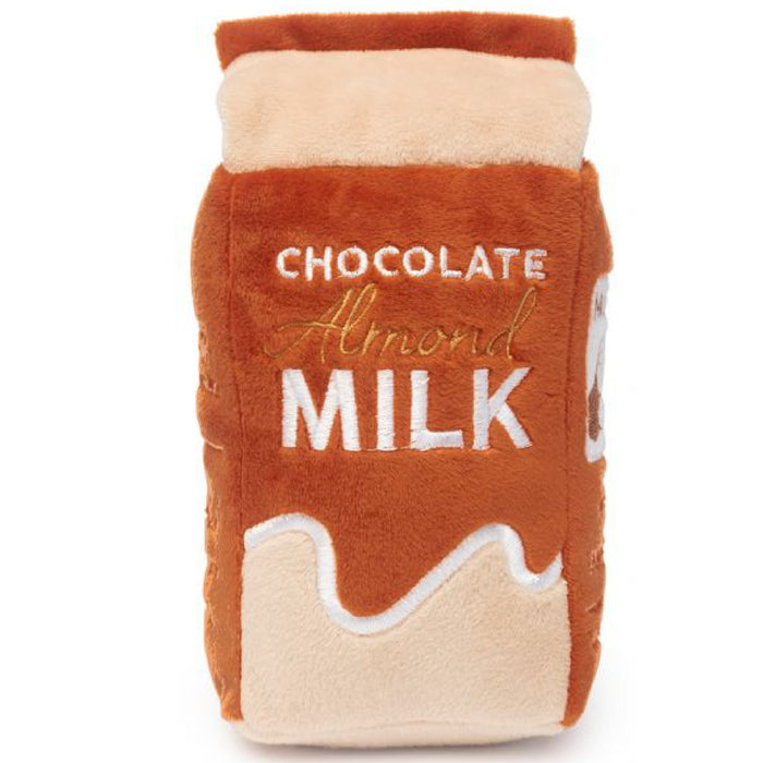 15% OFF: FuzzYard Chocolate Almond Milk Plush Dog Toy