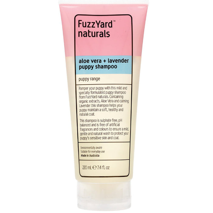 15% OFF: FuzzYard Aloe Vera + Lavender Puppy Shampoo