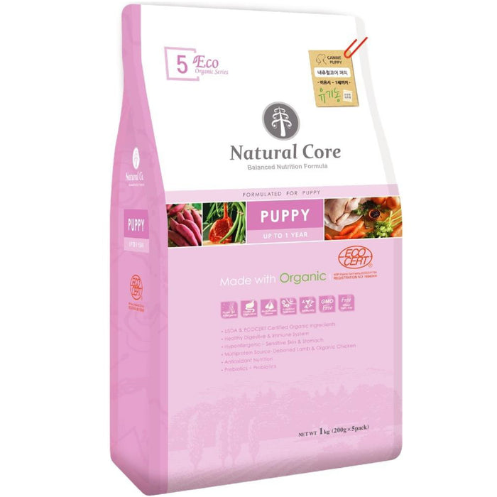 15-20% OFF: Natural Core ECO5A Organic Puppy Formula Dry Dog Food