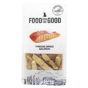 25% OFF: Food For The Good Freeze-Dried Salmon Treats For Dogs & Cats