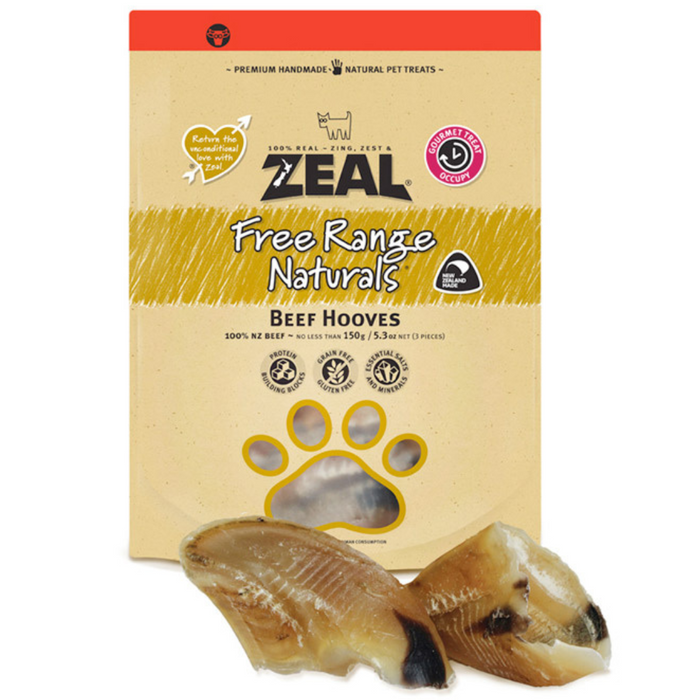 35% OFF: Zeal Free Range Naturals Beef Hooves For Dogs