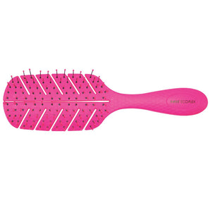 10% OFF: Bass BIO-FLEX Detangling Pink Hair Brush (Assorted Colour)