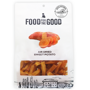25% OFF: Food For The Good Air-Dried Sweet Potato Treats For Dogs & Cats