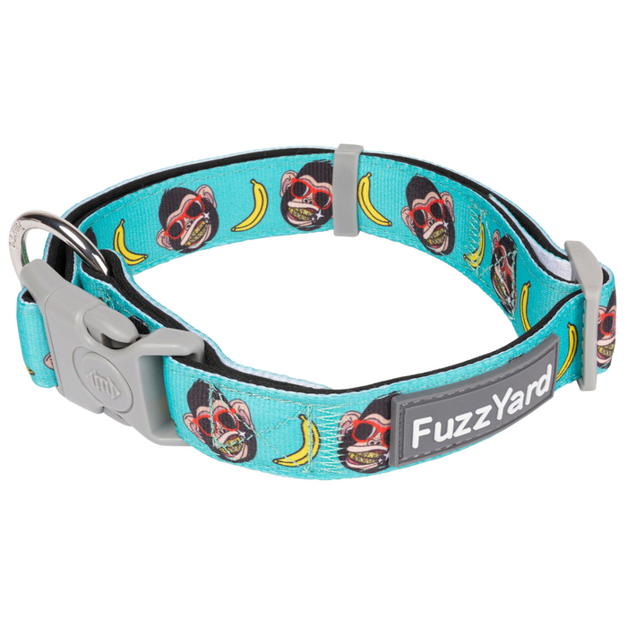 15% OFF: FuzzYard Gor-illz Dog Collar