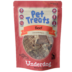 Underdog Air-Dried Beef Jerky For Dogs