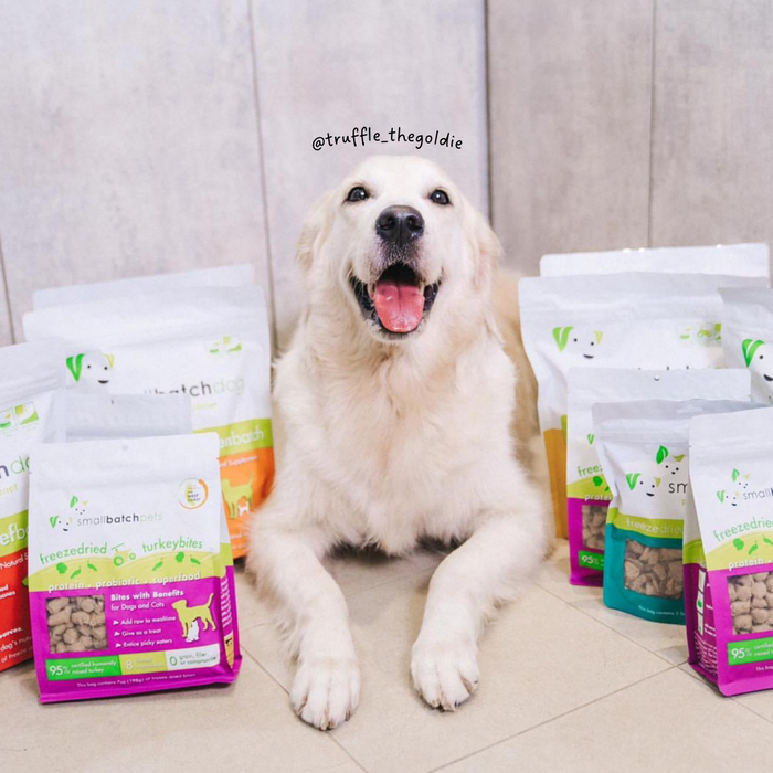 [PAWSOME BUNDLE] MIX ANY 4 FOR $188: Small Batch Freeze Dried Raw Sliders For Dogs