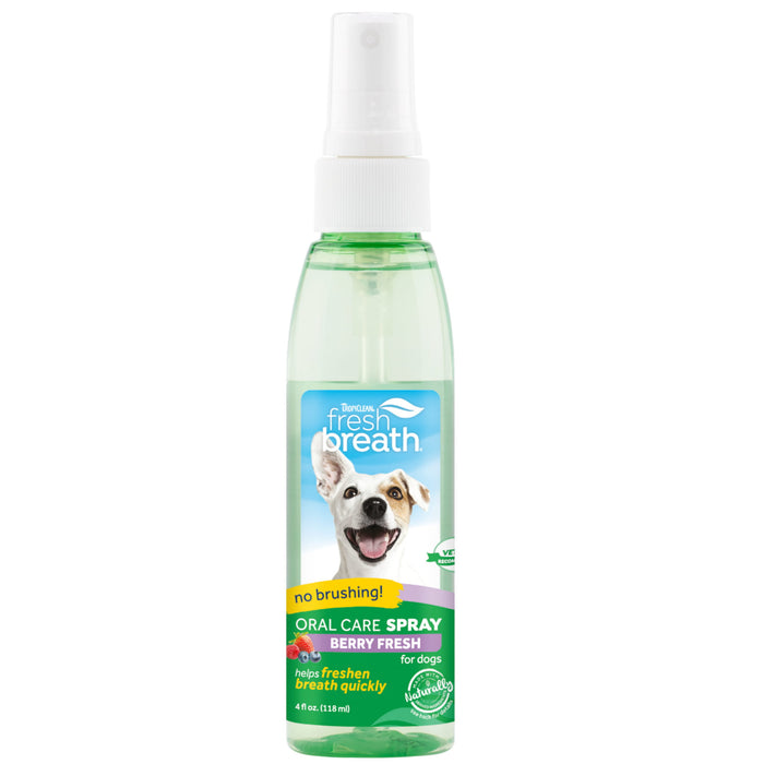 20% OFF: TropiClean Fresh Breath Berry Fresh Oral Care Spray For Dogs