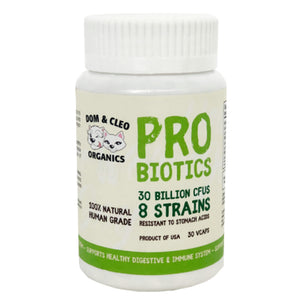 10% OFF: Dom & Cleo Organics Probiotics For Dogs & Cats