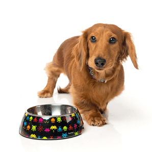 15% OFF: FuzzYard Space Raiders Easy Feeder Bowl