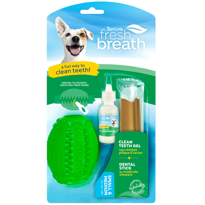 20% OFF: TropiClean Fresh Breath Fresh ‘N Fun™ Dental Chew Toy For Small & Medium Dogs
