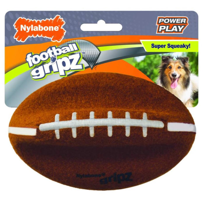 20% OFF: Nylabone Power Play Football Gripz Dog Toy