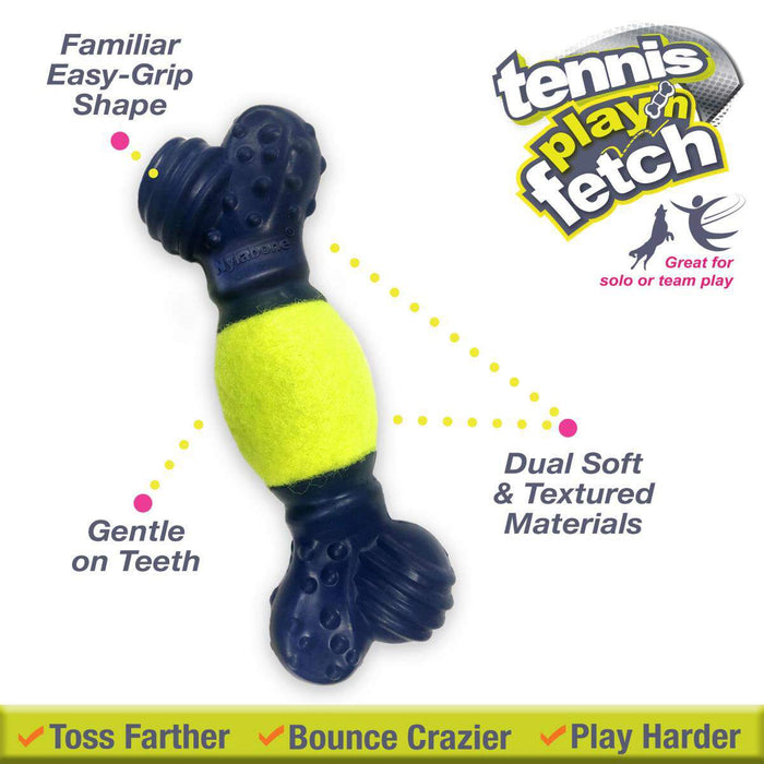 20% OFF: Nylabone Power Play Tennis Play 'N Fetch Interactive Dog Toy