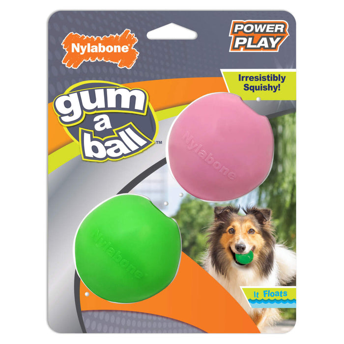 20% OFF: Nylabone Power Play Gum-A-Ball Dog Toy